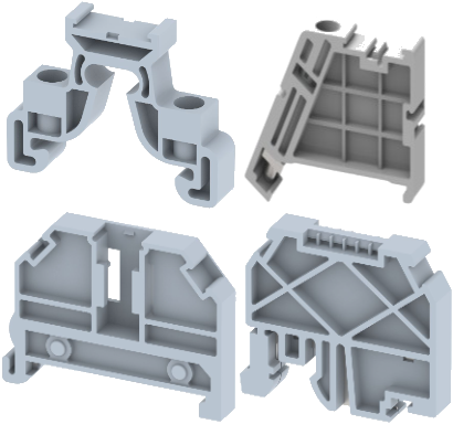 End Clamps Terminal Block Accessories Manufacturer in India